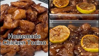 HOMEMADE CHICKEN TOCINO RECIPE  HOW TO MAKE HOMEMADE CHICKEN TOCINO  Panlasang Pinoy [upl. by Earahc]