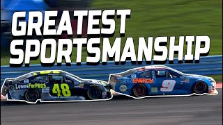 NASCAR Greatest Sportsmanship Moments [upl. by Cecile365]