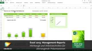 Excel 2013 ManagementReports Tutorial Blattschutz einrichten video2braincom [upl. by Britteny]