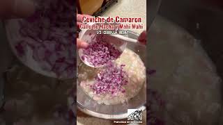 Ceviche de Camarones con Callo de Hacha y Mahi Mahi  Shorts [upl. by Nwahser]