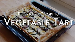 Fast UseWhatYouHave Vegetable Tart  Fancy Foods To Fool Your Friends [upl. by Eilama]