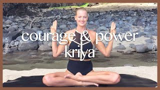 Kundalini Yoga Set Third Chakra For Courage amp Power  KIMILLA [upl. by Grazia620]