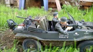 Torro type 166 RC scoutTorro Schwimmwagen FernspäherПлавающая машина с дистанционным управлением [upl. by Issy]