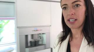 Using a built in Gaggenau Coffee Machine by Welcome Ready Airbnb Property Management [upl. by Conti]