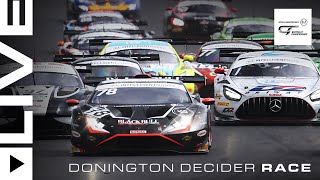 LIVE  Race  DoningtonDecider  Intelligent Money British GT Championship 2023 [upl. by Sven]