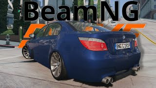 BMW 5ER E60  BEAMNGDRIVE MODS [upl. by Adyht507]