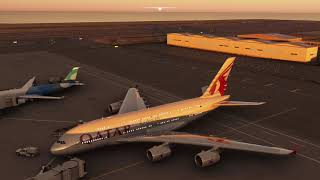 Airbus A380 Doha  Gibraltar  Microsoft Flight Simulator [upl. by Sadnac]