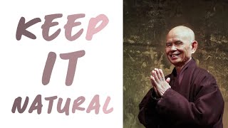 Keep the Naturalness and Aliveness of the Practice 1998 EN subtitled thichnhathanh [upl. by Meluhs]