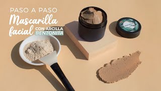 Receta de Mascarilla Facial con Arcilla de Bentonita [upl. by Adnohsar]