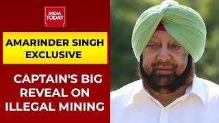 Wasnt Able To Take Serious Action Against Cong MLAs Involved In Illegal Mining Captain Amarinder [upl. by Marita]