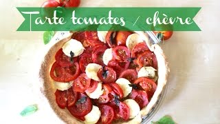 Tarte tomates chèvre [upl. by Atrahc]