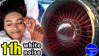 White noise fall asleep instantly turbine fan fan noise for sleeping studying relaxing focus [upl. by Hannahoj]