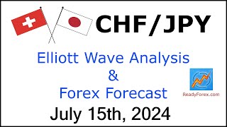 CHF JPY Elliott Wave Analysis  Forex Forecast  July 15 2024  CHFJPY Analysis Today [upl. by Imot]