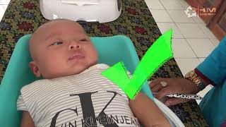 Posyandu Satu Hati  Penggunaan Timbangan Bayi Baby Scale yang Tepat [upl. by Dichy]