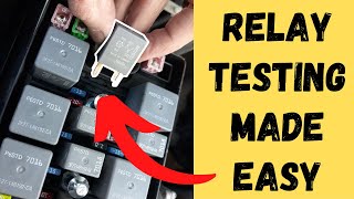 How To Test a Relay and How Relays Work  in 8 minutes [upl. by Cyn]