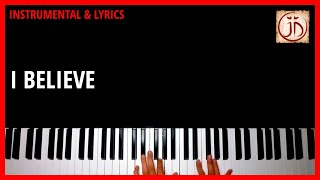 I BELIEVE Charity Gayle  Instrumental amp Lyric Video [upl. by Oira]