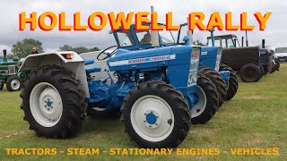 Tractors and Steam at Hollowell Rally 2023 [upl. by Eulalee]