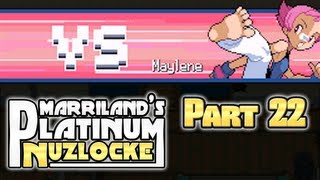 Pokémon Platinum Nuzlocke Part 22 Lean Mean Fighting Maylene [upl. by Annij]