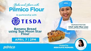 Bake amp Learn with Pilmico  Banana Bread [upl. by Rehsa]