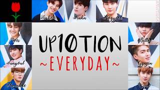 UP10TION 업텐션  Everyday 매일 COLOR CODED HANROMENG LYRICS [upl. by Caldwell]