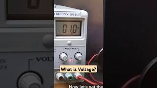 What is voltage How to check voltage with a Multimetershorts foryou Learningknowledges [upl. by Bussey560]