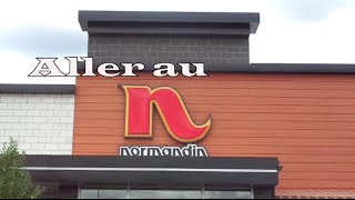 Critique de Restaurant  Aller au Normandin  Tomates et Pizza aux fruits de mer [upl. by Naihtsirc]