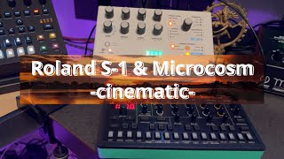 CINEMATIC Roland S1 amp Hologram Microcosm [upl. by Oiligriv344]