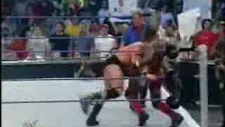 Charlie Haas Benjamin amp BShow vs Lesnar Angle ampGowen 22 [upl. by Atews746]