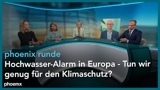 phoenix runde HochwasserAlarm in Europa  Tun wir genug für den Klimaschutz [upl. by Philina986]