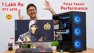 1 Lakh Rs Super Gaming PC Build 2023 Khatarnak  🤯 [upl. by Bradeord429]