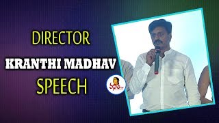 Director Kranthi Madhav Speech at Vijay Deverakonda New Movie Opening Ceremony  Rashi Khanna [upl. by Ahsienauq]