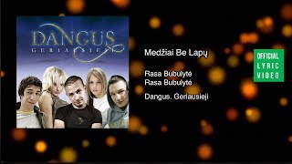 Rasa Bubulytė  Medžiai Be Lapų Official Lyric Video Lietuviška Daina Su Žodžiais [upl. by Eciruam]