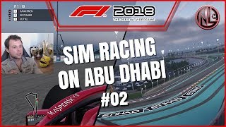 Sim racing Grand Prix Abu Dhabi F1 2018 [upl. by Zantos]