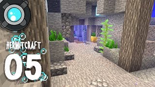 HermitCraft 6 05  Underwater MINES [upl. by Ahsinnod]