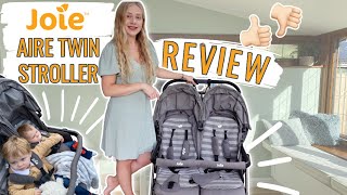 THE PERFECT PUSHCHAIR FOR 2 YOUNG KIDS Joie Twin Stroller Review  Is This Right For You [upl. by Georgeanne776]