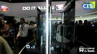 CES 2012  LG TV OLED 3D 55quot [upl. by Akeimat]