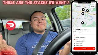 These Are The Stacks We Want Doordash Ride Along [upl. by Macpherson]