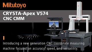 Mitutoyo CRYSTAApex V CMM  Metrology for the Smart Factory  JSR GROUP [upl. by Ailemac712]