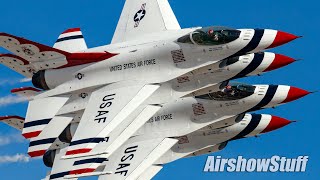 USAF Thunderbirds 2022 Final Performance  Nellis AFB Airshow 2022 [upl. by Tjon]