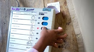 Lok Sabha Elections 2019  How To Vote India on EVM And Verify on VVPAT [upl. by Huberman]