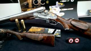 Most bigest hunting two barell weapon from Peter Hofer Austria  Самое большое ружье [upl. by Ahsilrak281]