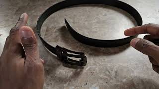 CHAOREN Ratchet Leather Dress Belt for Men 1 14quot Unboxing and Review [upl. by Prosperus]