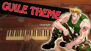 Street Fighter Guiles Theme on Piano [upl. by Sigismund]