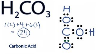 H2CO3 Lewis Structure How to Draw the Lewis Structure for Carbonic Acid [upl. by Monsour]