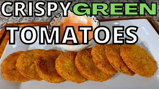 Crispy Fried Green Tomato Recipe [upl. by Amilah]