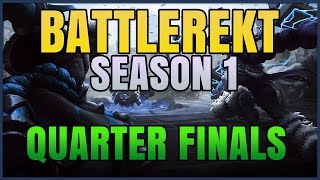 Battlerite  3v3 Quarter Finals  Battlerekt Weekly Season 1 [upl. by Harday]