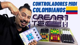 Beato Controladores MIDI personalizados hechos en Colombia 🇨🇴 Creart Tech [upl. by Hatfield]