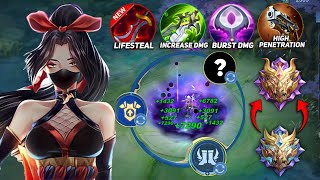 GLOBAL HANABI BEST HIGH DAMAGE HACK BUILD 100 META DESTROYER TO RANK UP FAST🔥 CARRYING TEAMMATES [upl. by Hsac197]