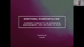 Exertional Rhabdomyolysis  Fellow Online Lecture Series [upl. by Kala]