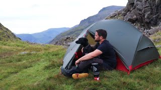 Solo Wild Camping in the Lake District [upl. by Elleda]